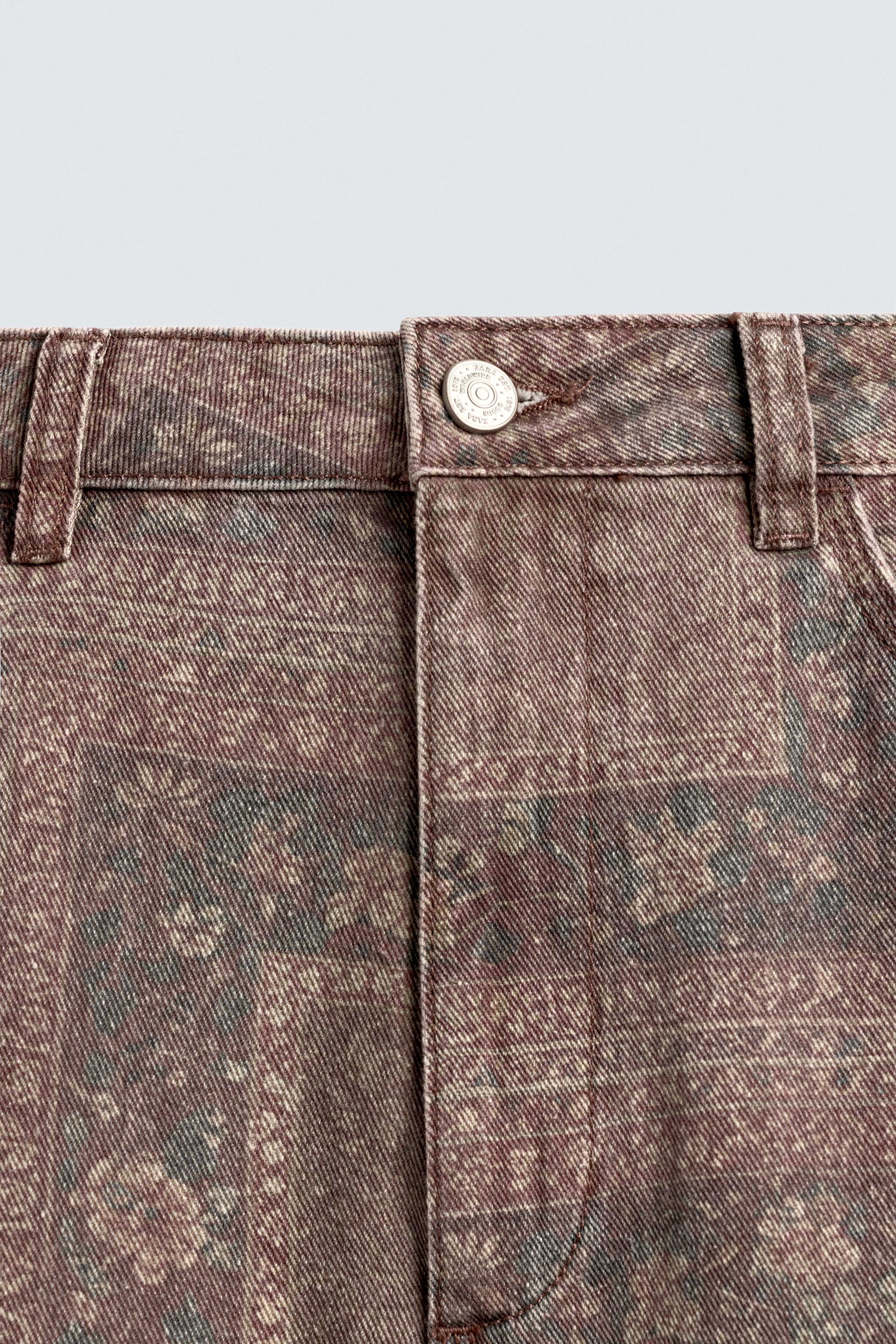 PANTALON BAGGY FIT IMPRIMÉ BANDANA